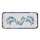 Piatto Rettangolare Organic 34.6x15x6 cm Blue Harvest Mediterranean - per ristoranti - Imballo 6 pz