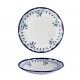 Piatto Fondo Coupe Organic 25 cm Blu Mediterraneo per hotel - Imballo 12 pz