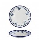 Piatto Fondo Coupe Organic 25 cm Blu Mediterraneo per hotel - Imballo 12 pz