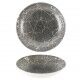 Piatto Fondo Coupe Quartz Black per ristoranti - 24.8 cm - Imballo 12 pz