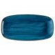 Piatto Rettangolare Java Blue Stonecast Churchill 35.5x18x9 cm per ristoranti - Imballo 6 pz