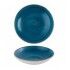 Piatto Fondo Coupe 24.8 cm Java Blue Stonecast Churchill per ristoranti - Imballo 12 pz