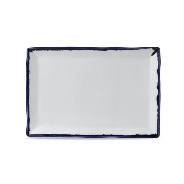 Piatto Rettangolare 28.7x19 cm Harvest Ink Dudson per ristoranti - Imballo 6 pz