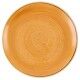 Piatto Coupe Tangerine Stonecast Churchill - per ristoranti - Imballo 12 pz