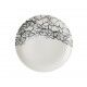 Piatto Piano Coupe 26 cm Studio Prints Kintsugi Accents Quartz Black per hotel - Imballo 12 pz
