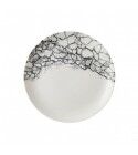Piatto Piano Coupe 26 cm Studio Prints Kintsugi Accents Quartz Black per hotel - Imballo 12 pz