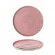 Piatto Piano Walled Stonecast Petal Pink per ristoranti - Imballo 6 pz