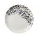 Piatto Piano Coupe 28.8 cm Studio Prints Kintsugi Accents Quartz Black per ristoranti - Imballo 12 pz