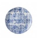 Piatto Piano Coupe 26 cm Porto Blue MCPBEV101 Dudson - per ristoranti - Imballo 12 pz