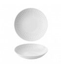 Piatto Fondo Coupe 18.2 cm Era Grey per hotel - Imballo 12 pz