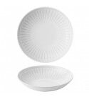 Piatto Fondo Coupe 24.8 cm Grey Churchill per hotel - Imballo 12 pz
