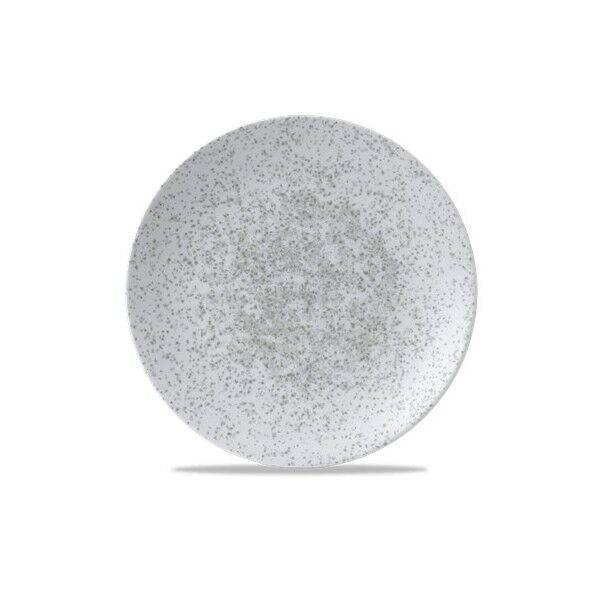 Piatto Piano Coupe 29 cm Menu Shades Caldera White - per ristoranti - Imballo 12 pz