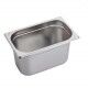 Bacinella Gastronorm 1/4 in acciaio inox 18/10 cm 26,5x16,2 h cm 15 - ILSA - 16141500ICV - Ilsa