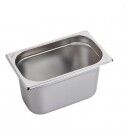 Bacinella Gastronorm 1/4 in acciaio inox 18/10 cm 26,5x16,2 h cm 15 - ILSA - 16141500ICV