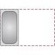 Coperchio per bacinella Gastronorm 1/3 in acciaio inox 18/10 cm 32,5x17,6 - ILSA - 16100130ICV - Ilsa
