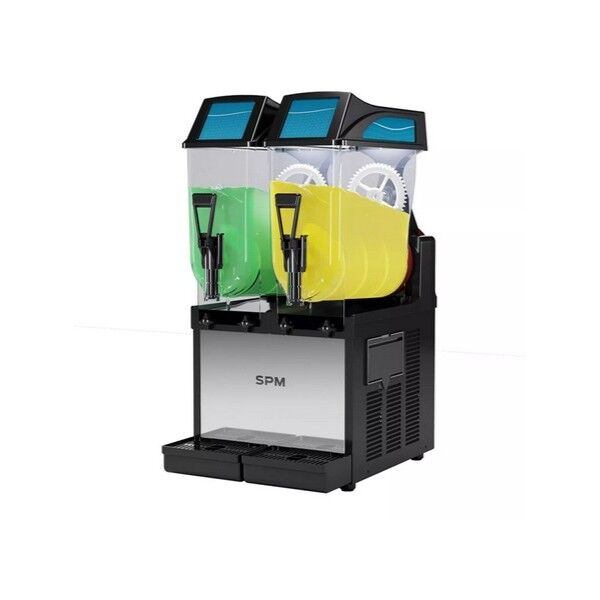 Professional 2-bell 12-liter slush maker. FROSTY2 - SPM DRINK SYSTEMS