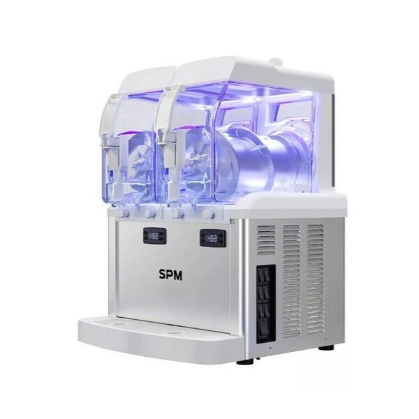 Sorbettiera professionale a 2 vasche con sanitizzazione n-UVA. SP2 UV - SPM DRINK SYSTEMS