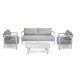 Set Lounge Contract ALEDO Antracite/Beige: Arredo Esterno Alluminio e Pietra Sinterizzata - Stark s.r.l.