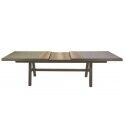 Tavolo Allungabile RIVERSIDE Bianco 243/303x102: Alluminio e Piano HPL per Esterni Contract