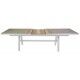 Tavolo Allungabile RIVERSIDE Bianco 243/303x102: Alluminio e Piano HPL per Esterni Contract - Stark s.r.l.