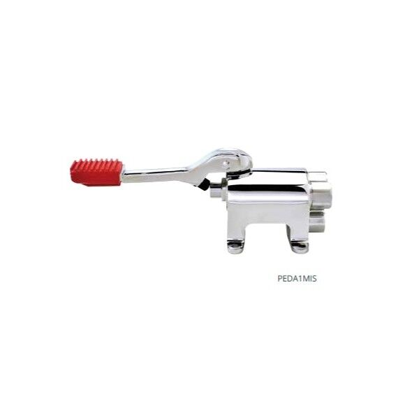 Rubinetto a pedale a terra con miscelatore Forcar PEDA1MIS - Forcar Multiservice