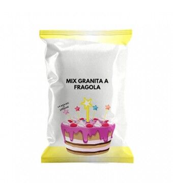Preparato per granita al gusto di Fragola- busta da 900 gr - Micadore