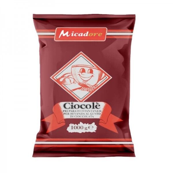 Preparato per Cioccolata Calda Solubile in busta da 1 Kg -