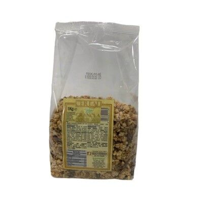 Granola Uvetta e Nocciole 1 Kg | Formato Ho.Re.Ca. - EffeDue