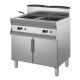 Friggitrice professionale a gas armadiata 18+18lt. 9CFFG2SI - Inox BIM