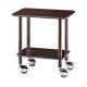 Carrello gueridon in legno. Due piani 70x50 cm. Ruote piroettanti. 4 colorazioni. CL903 - Forcar Multiservice