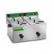 Friggitrice professionale eletrrica Fama MFR280 MFR280R 8+8 lt Monofase - Fama industrie