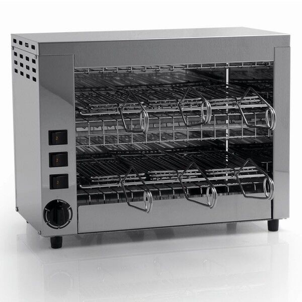 Fama Q12 professional oven 6 tongs - Fama industries