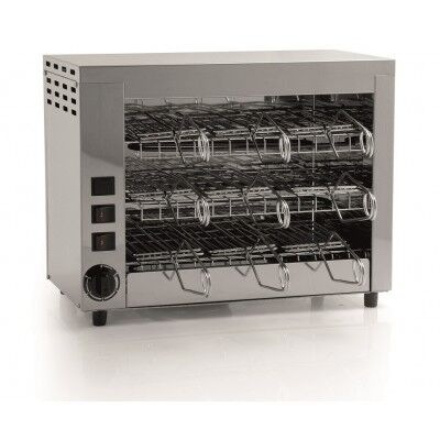Professional stainless steel oven with 9 pliers. Q18 - Fame industries