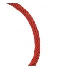 Braid cord 3 cm diameter for rods delimiting lanes various colors