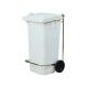 120-liter polyethylene dustbin various colors for recycling collection. - Forcar Multiservice