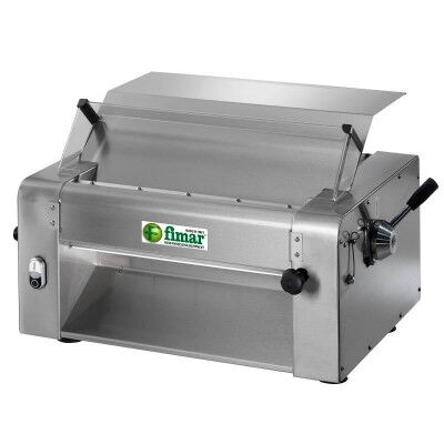 Dough sheeter three phase fitted with steel roller, 32 cm, opening 0-10 m. Mod: SI320 - Fimar