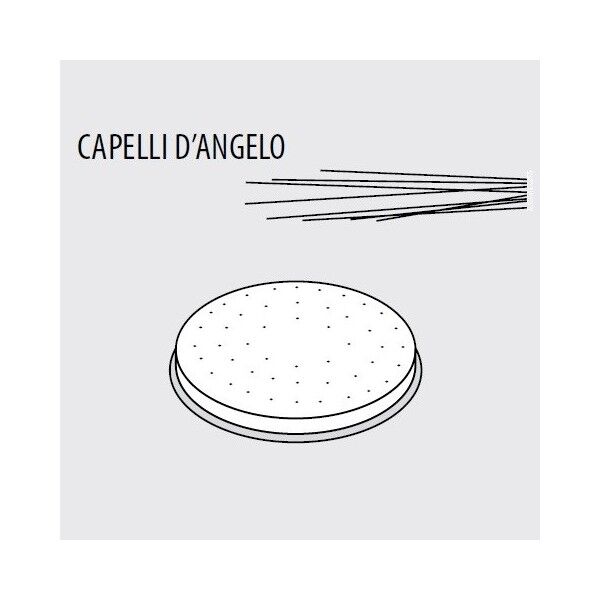 Trafila CAPELLI D'ANGELO per macchina pasta fresca professionale Fimar MPF 1,5N - Fimar