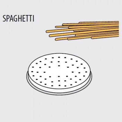 SPAGHETTI die for professional fresh pasta machine Fimar MPF 1.5N