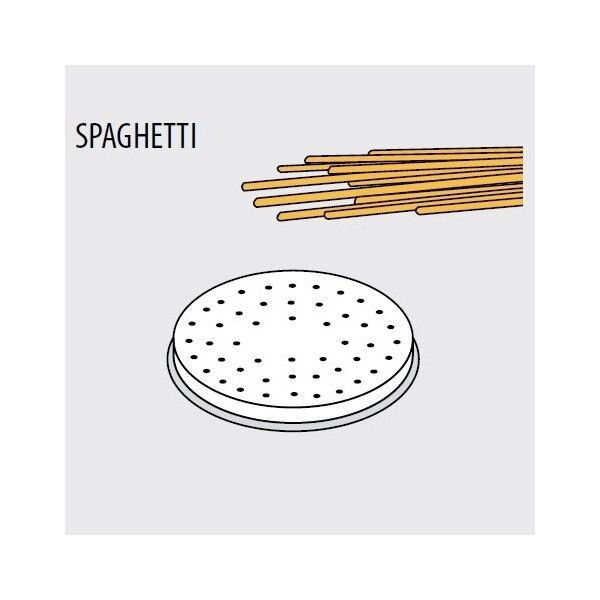 SPAGHETTI die for professional fresh pasta machine Fimar MPF 1.5N - Fimar