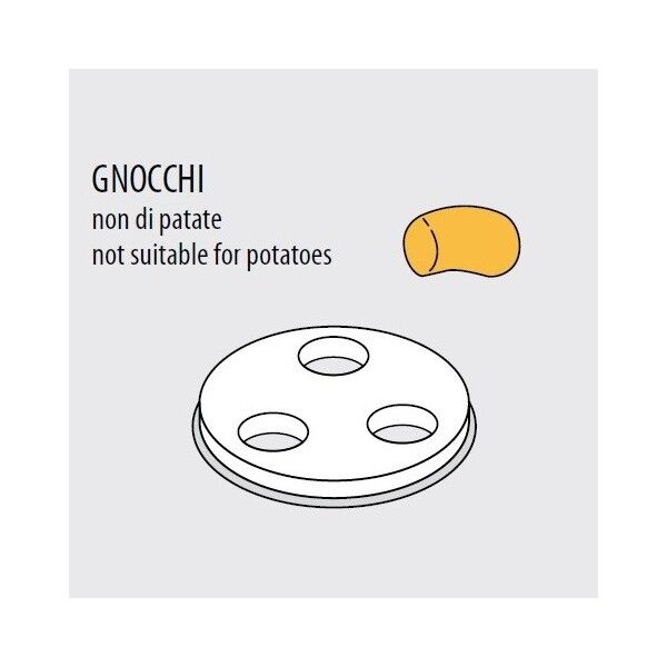 GNOCCHI die for professional fresh pasta machine Fimar MPF 1.5N - Fimar