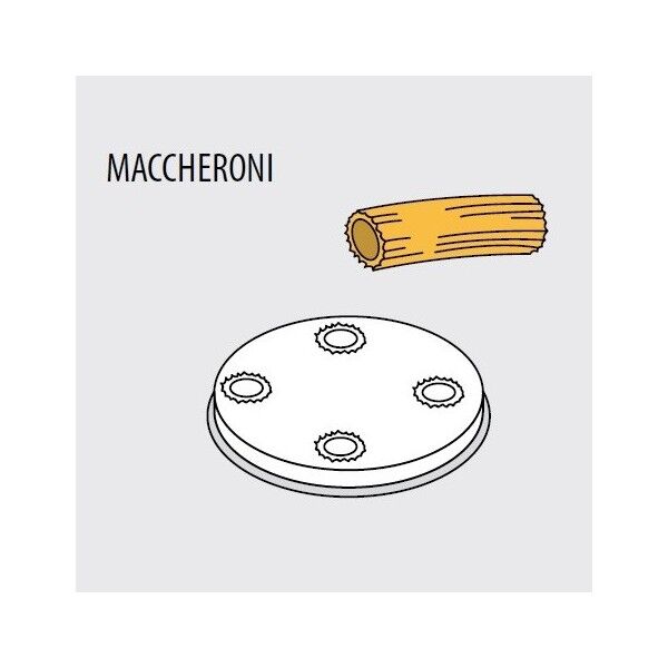 Trafila MACCHERONI 8,5 per macchina pasta fresca professionale Fimar MPF 1,5N - Fimar
