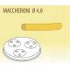 MACCHERONI die 4.8 for professional fresh pasta machine Fimar MPF 1.5N - Fimar