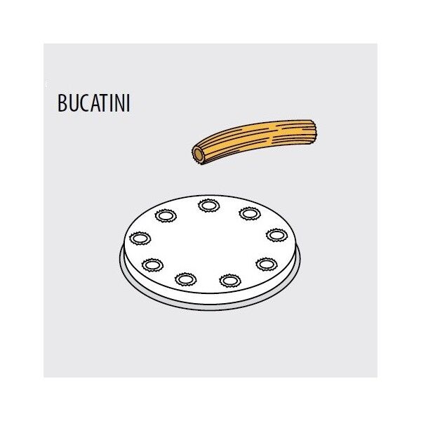 BUCATINI die for professional fresh pasta machine Fimar MPF 2.5N - MPF 4N - Fimar