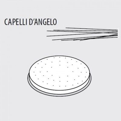 Trafila CAPELLI D'ANGELO per macchina pasta fresca professionale Fimar MPF 2,5N - MPF 4N