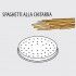 SPAGHETTI IN CHITARRA die for Fimar professional fresh pasta machine MPF 2.5N - MPF 4N