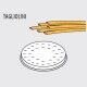 TAGLIOLINI dies for professional fresh pasta machine Fimar MPF 2.5N - MPF 4N - Fimar