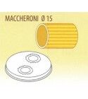 MACCHERONI 15 die for professional fresh pasta machine Fimar MPF 2.5N - MPF 4N
