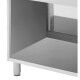 Open cabinet for Lava Stone Grill B80. Dim. W 81 X D 80 X H 52 Cm - Fimar