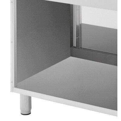 Mobile aperto per Griglia A Pietra Lavica B80. Dim. L 81 X P 80 X H 52 Cm
