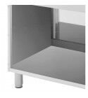 Open cabinet for lava stone grill B80. Dim. W 81 X D 80 X H 52 Cm